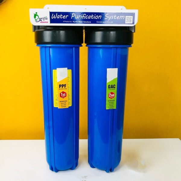Two Stage Water Filtration System Jumbo 20"