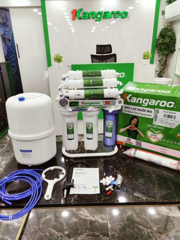 Kangroo 100 GPD R.O White With Skid